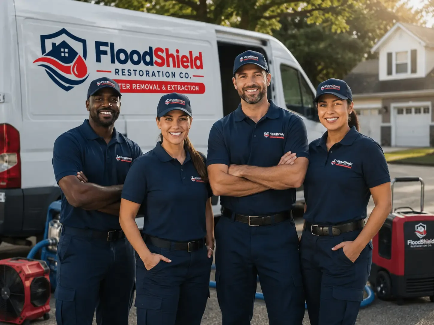 Flood Damage Restoration company in Jackson Center, OH